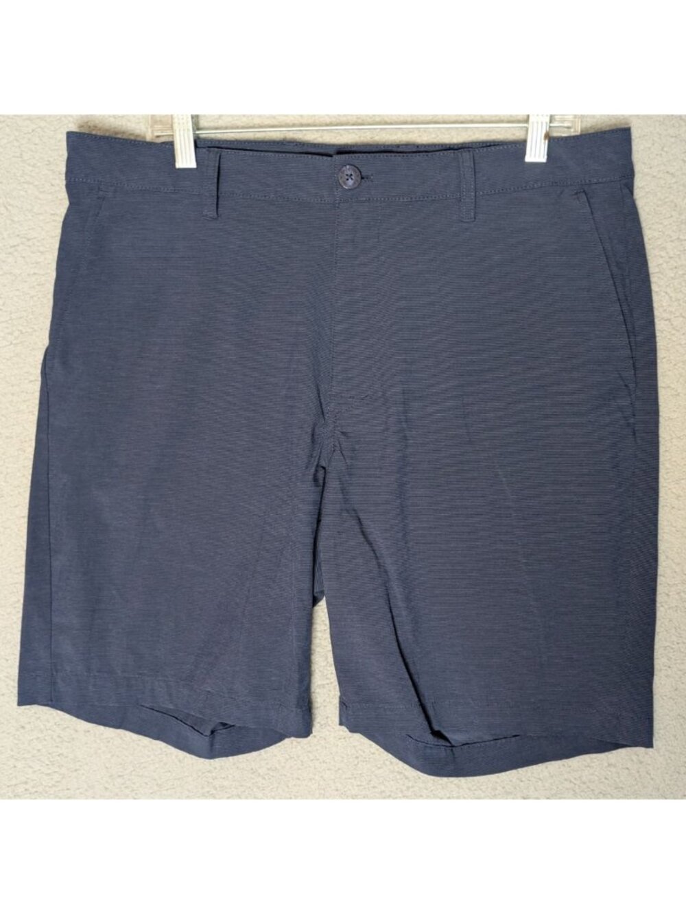 Callaway Sz 36 Chino Short Blue Gray Flat Front Golf Wear Casual Outdoor Hiking